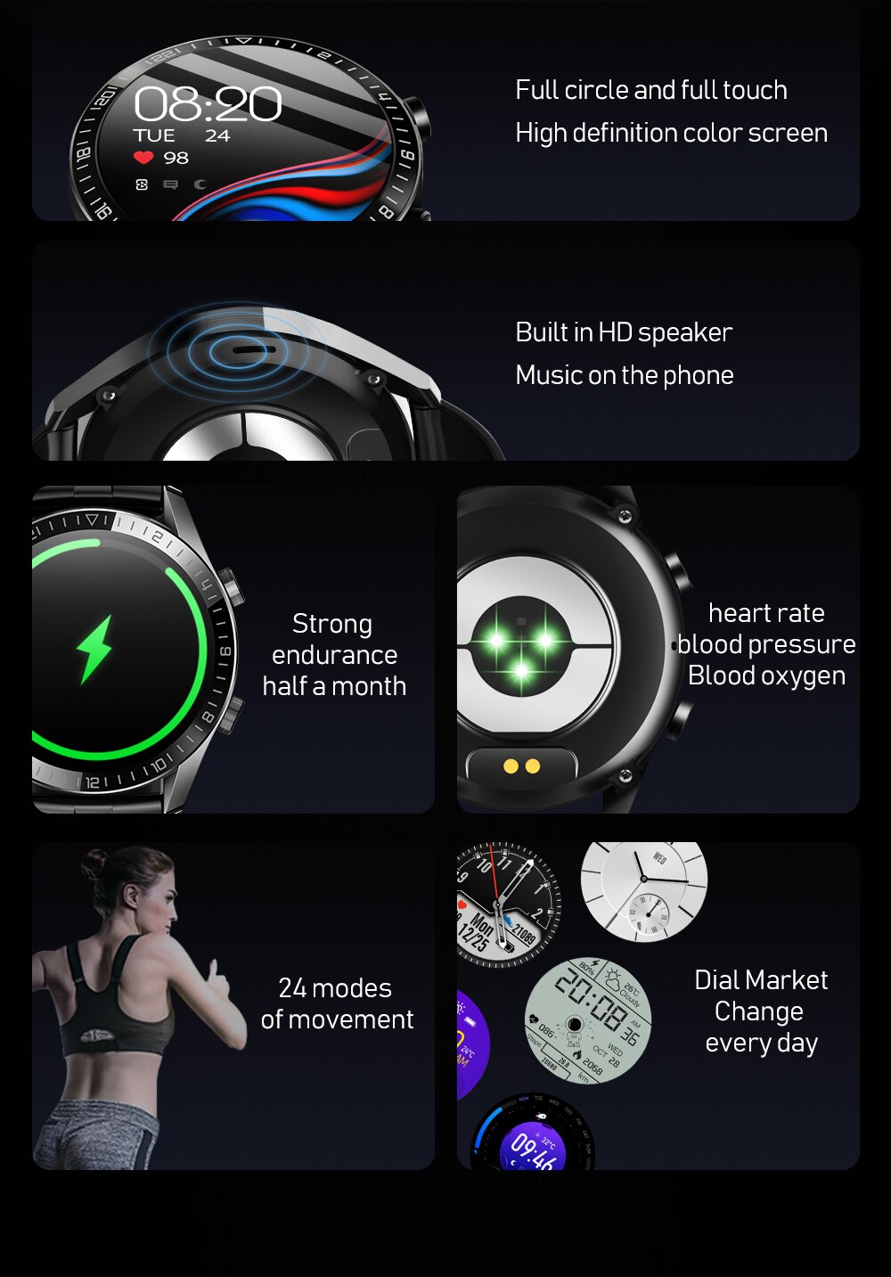 13883-ixobma Reloj inteligente I9 para hombre, pulsera deportiva Digital con seguimiento de actividad, Bluetooth, llamada electrónica, resistente al agua, para xiaomi, 2023