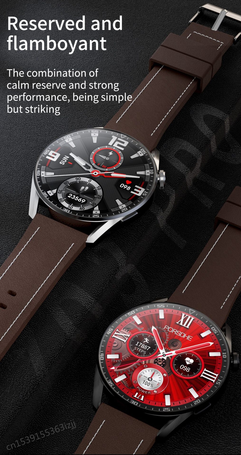 13932-ow66ll Z3-reloj inteligente ZD3 Pro para hombre y mujer, accesorio de pulsera con llamadas BT de 1,5 pulgadas, ECG, NFC, carga inalámbrica, IA, voz, Dial de cliente, seguimiento de Fitness