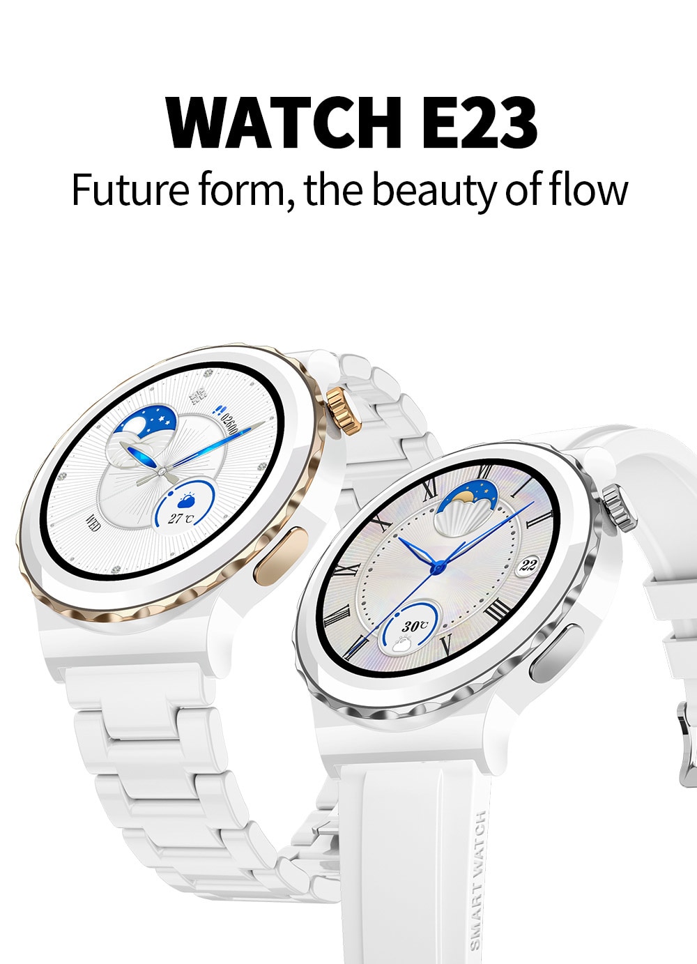 13960-g1toz9 Reloj inteligente con Bluetooth para hombre y mujer, pulsera resistente al agua IP67, con reproducción de música, Modo deportivo, respuesta de llamada, compatible con hebreo, nuevo, 2023