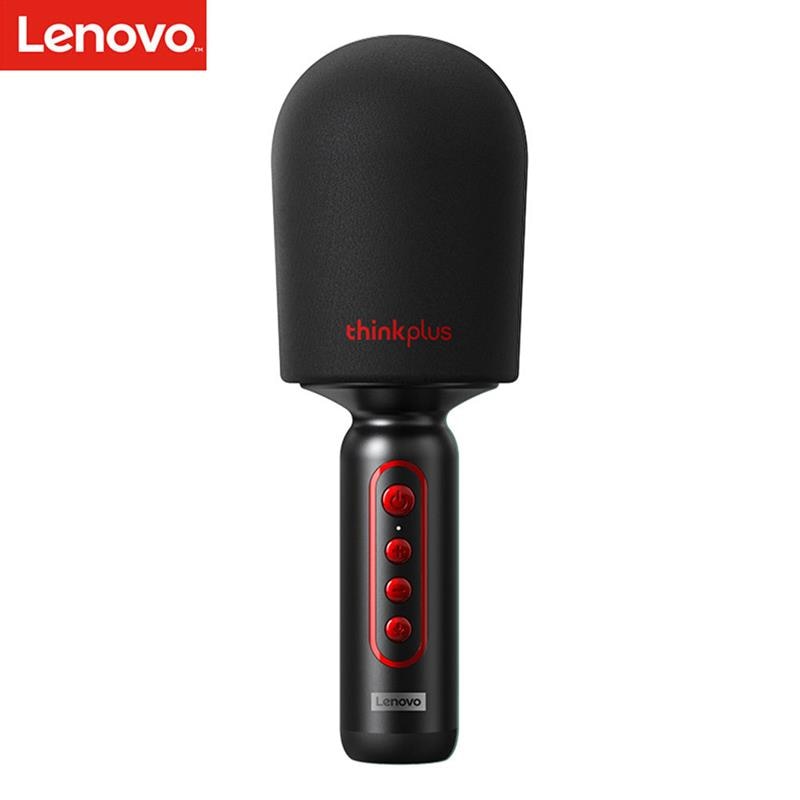 13969-rpevir Lenovo-micrófono de mano M1, inalámbrico, Bluetooth, sonido HIFI, artefacto de Karaoke, teléfono móvil en vivo, hogar, portátil para fiesta