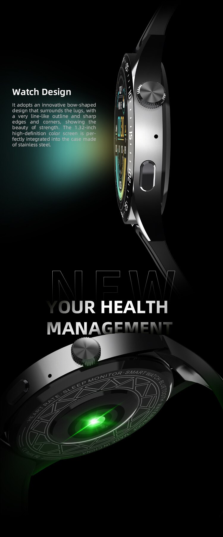 14034-eqgnrz HW3 Pro-reloj inteligente para hombre, accesorio de pulsera deportivo con cargador inalámbrico, llamadas, Bluetooth, NFC, asistente de voz, PK HW28 HW66, 2022