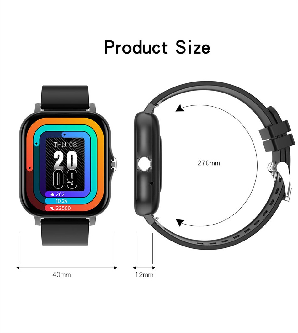 14124-x7gxyj Reloj inteligente con Bluetooth para hombre y mujer, Smartwatch resistente al agua IP67 con llamadas y Dial completamente táctil, 2023