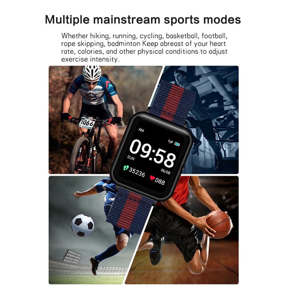 14188-lfycqs Lenovo-reloj inteligente S2 para hombre, accesorio de pulsera resistente al agua con seguimiento de actividad deportiva, Monitor de ritmo cardíaco durante el sueño, para teléfono Xiaomi