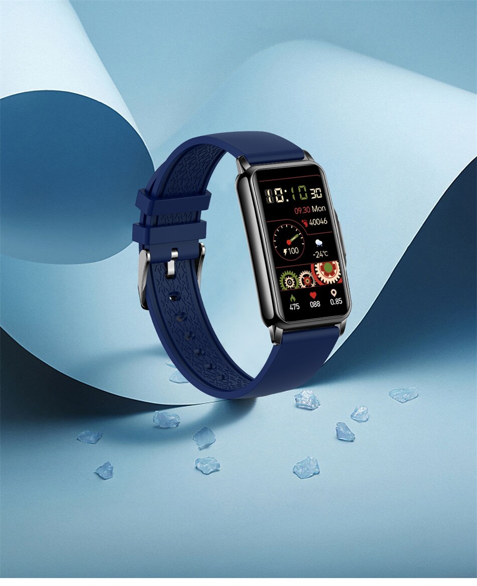 14314-cens5r Reloj inteligente deportivo para hombre y mujer, pulsera electrónica con rastreador de Fitness para Android e IOS