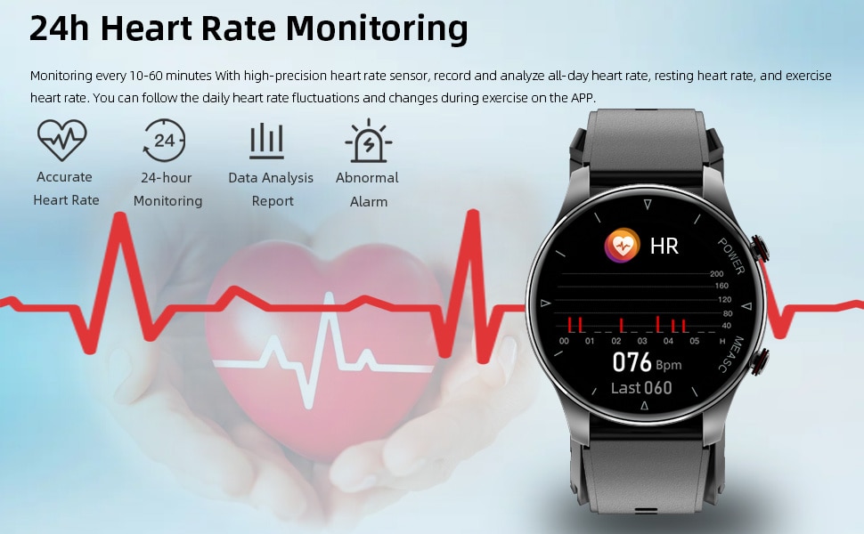14444-b8tqdo Reloj inteligente PM50 para el cuidado de la salud, bomba de aire, Airbag, presión arterial precisa, temperatura, pulsera de Fitness, gran oferta