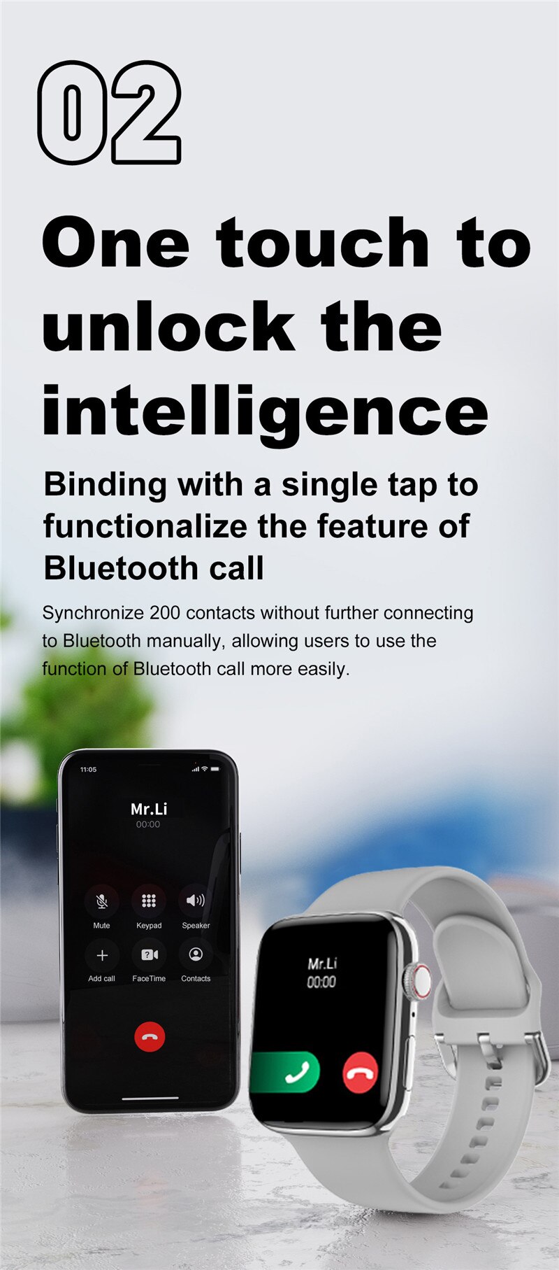 14474-lpzjy3 Reloj inteligente DT8 MAX para hombre y mujer, pulsera con pantalla infinita de 45mm y 2,0 pulgadas, Bluetooth, llamadas, carga inalámbrica, NFC, serie IWO 8