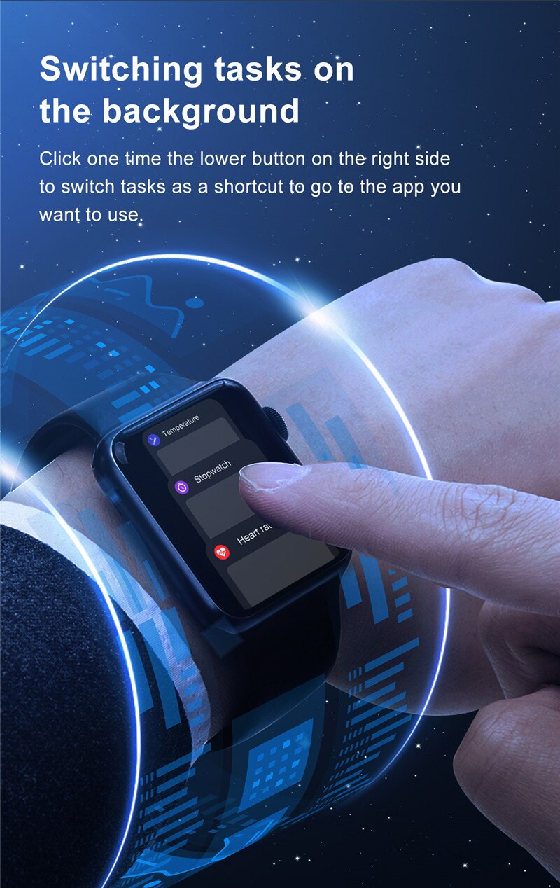 14474-m1zfa2 Reloj inteligente DT8 MAX para hombre y mujer, pulsera con pantalla infinita de 45mm y 2,0 pulgadas, Bluetooth, llamadas, carga inalámbrica, NFC, serie IWO 8
