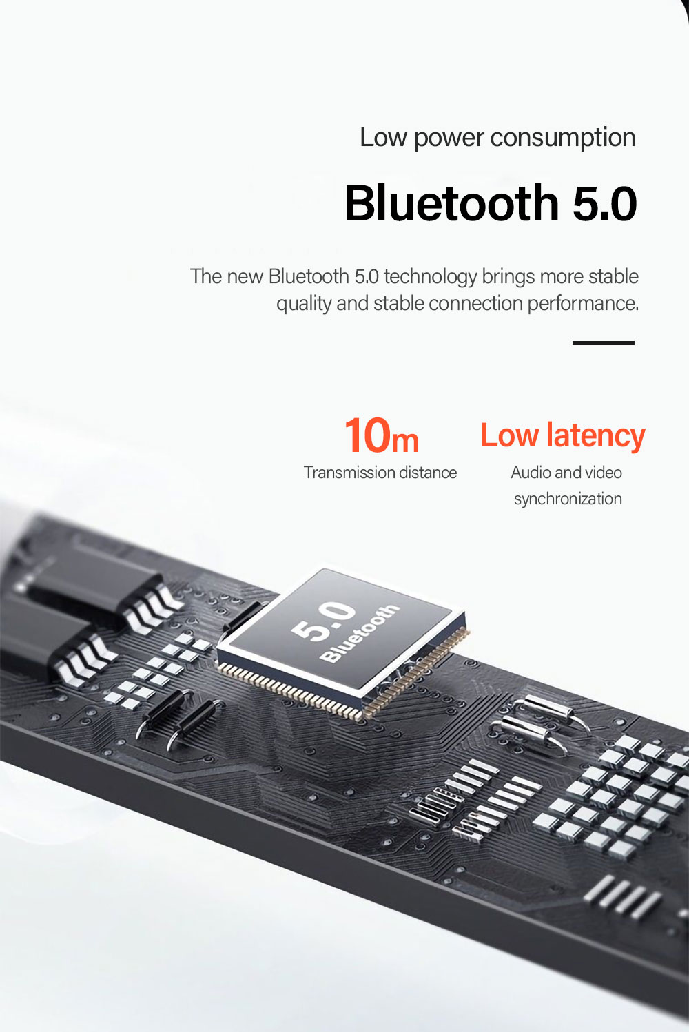 15394-1r58od Lenovo-auriculares inalámbricos LP5 TWS con Bluetooth, dispositivo de audio estéreo 9D, HiFi, deportivos, impermeables, para iPhone 13, Xiaomi