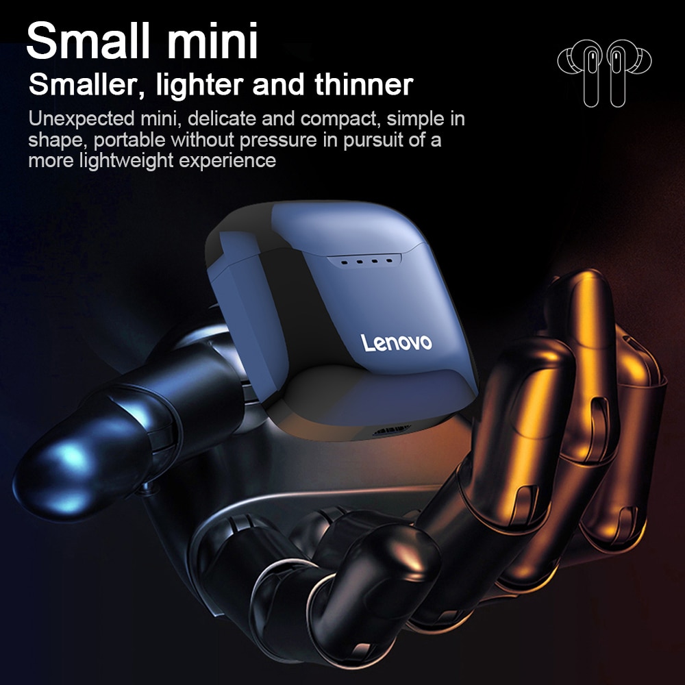 15637-zuvpgi Lenovo-auriculares inalámbricos XT81 TWS, cascos con Bluetooth 5,1, estéreo, táctiles, HIFI, con micrófono, deportivos, impermeables