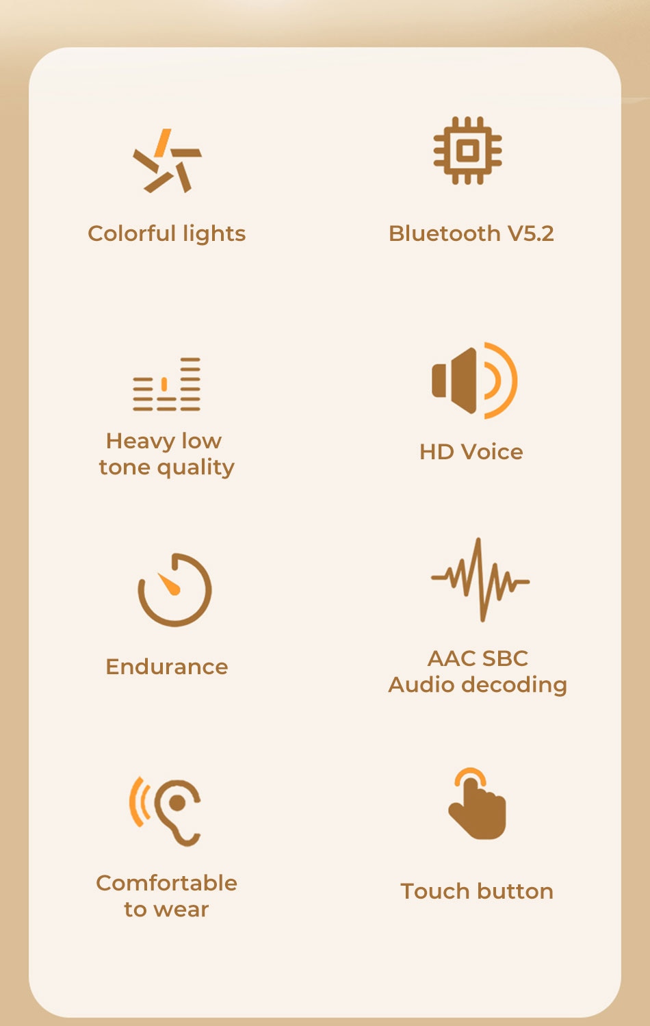 16286-pwgeev Lenovo-auriculares inalámbricos XT97 TWS, cascos deportivos con Bluetooth 5,2, reducción de ruido, Control táctil, con luz colorida