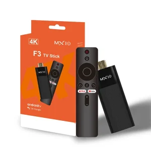 Ultra HD 4K Android TV Stick MX10-F3 Stick Mini Home TV Stick H313 Quad Core Support 2.4/5G Dual Wifi 2GB RAM 16GB ROM
