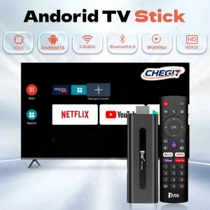 TV98 ATV Stick Android 14 BT 5.0 Allwinner H313 4Core 4G 5G Dual WiFi Voice Remote HD 8K 4K @60fps TV stick 8GB 128GB iptv