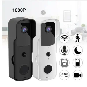Smart Video Doorbell Waterproof Night Vision Door Viewer 1080P FHD Camera Digital Visual Intercom WIFI 2.4G Tuya Door Bell