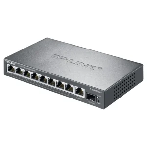 TP-LINK 10-port Full Gigabit Switch with 9-port Power Ethernet Ports and 1 2.5G SFP Optical Port