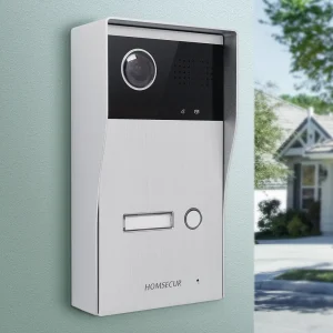 HOMSECUR HDK Camera Doorbell B17AB-S Surface Mount For 1 Family Video Door Phone Intercom