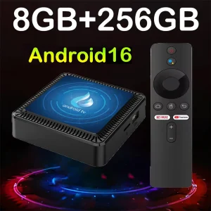 2026 Q17 8K Smart TV Box Ram 4GB 8GB Rom 128GB 256GB Android 16 Media Player Allwinner H313 Google Assistant Netflix Set Top Box
