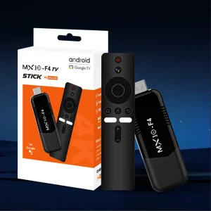 TV Stick Android 13 MX10 F4 2GB RAM 16GB eMMC 4K 60fps WiFi 5 BT5.0 Voice Remote Streaming Player