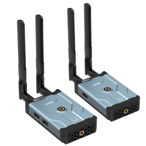 HDMI Wireless Extender 4K/1080P Small Screen (Tablet Laptop Camera) Content To HD Devices Supported with NP-F Series Batteries