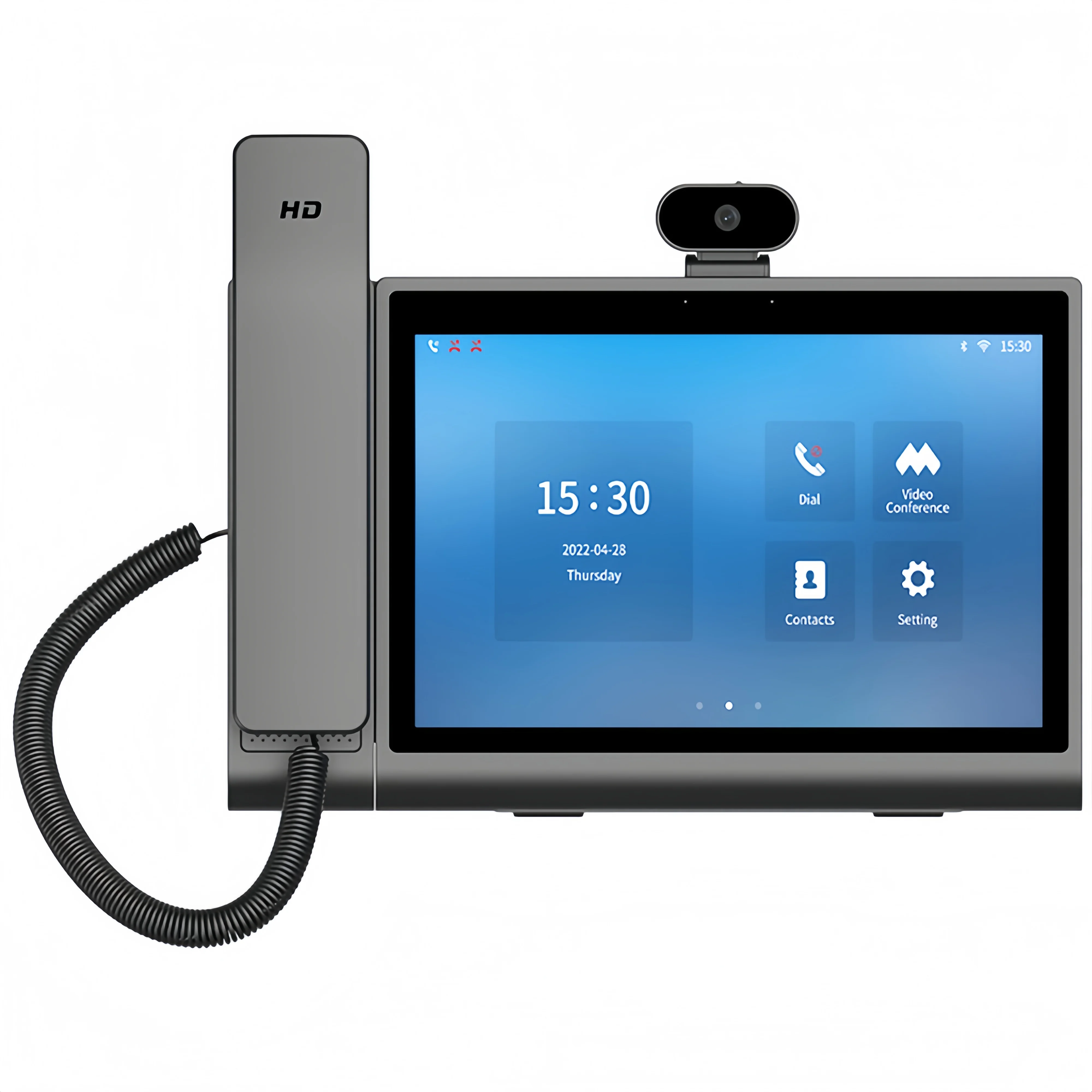 10.1" VOIP Android Phone Desktop, Rockchip 3568, 4GB RAM, 32GB ROM, Android 12, Noise, echo cancellation, Camera and 2 Micphone - Imagen 3