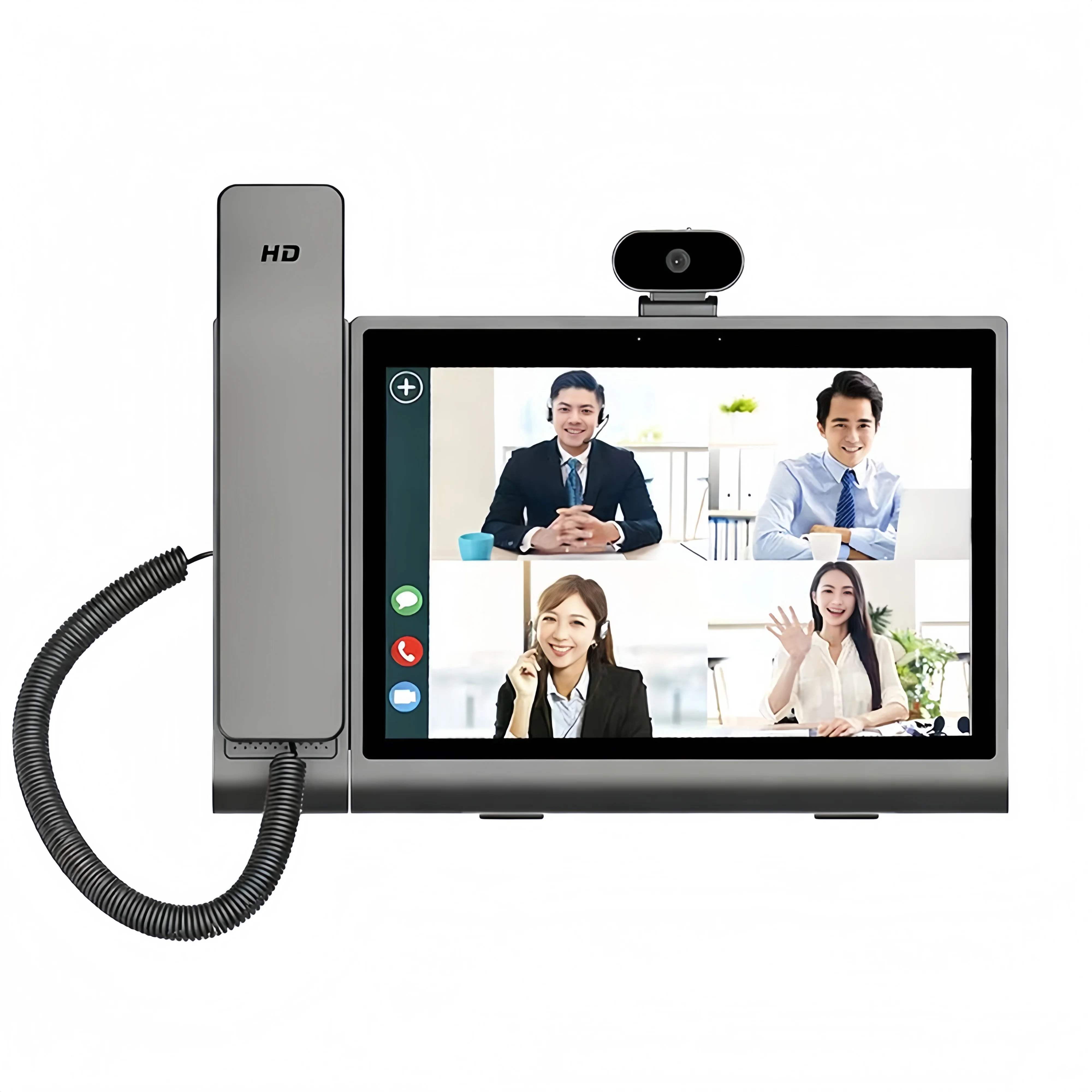 10.1" VOIP Android Phone Desktop, Rockchip 3568, 4GB RAM, 32GB ROM, Android 12, Noise, echo cancellation, Camera and 2 Micphone - Imagen 4