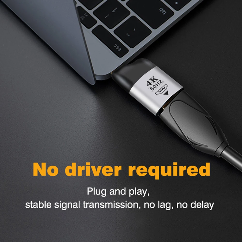 USB Type C To HDMI-Compatible 8K USB C to DP DisplayPort miniDP 4K VGA Adapter For Laptop MacBook TV Box PS5 Switch iPad Galaxy - Imagen 4