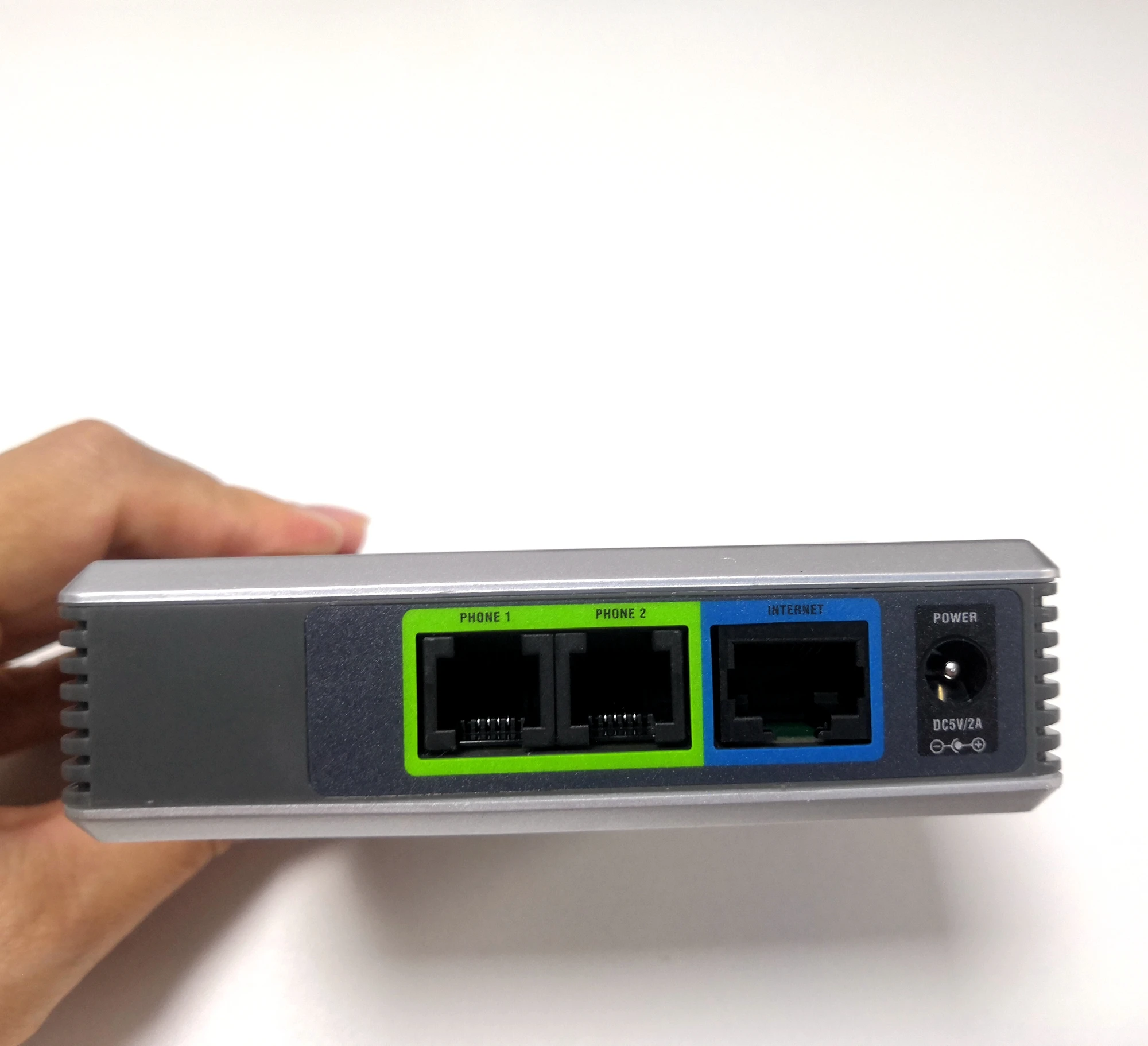New Unlocked PAP2T SIP VOIP Phone Adapter with 2 FXS Phone Ports VoIP Gateway - Imagen 5