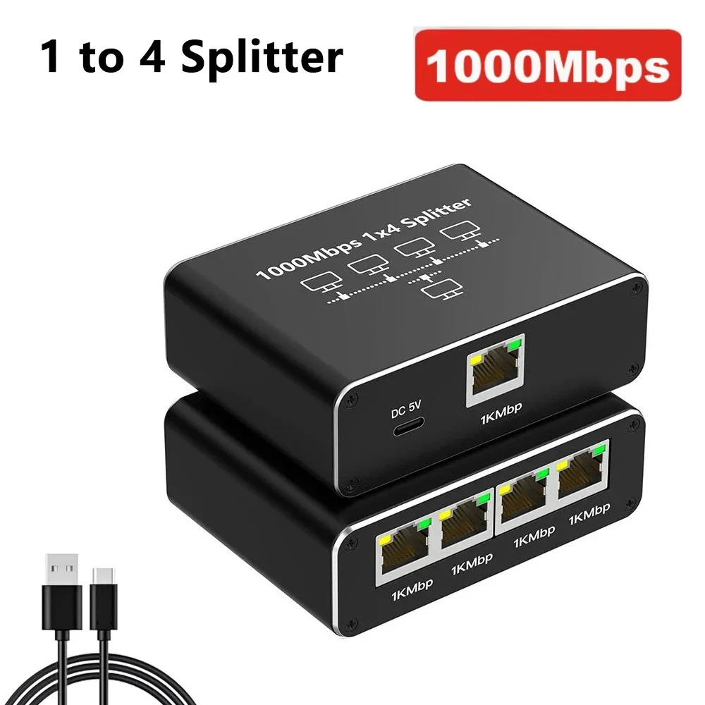1to 4 Network Splitt