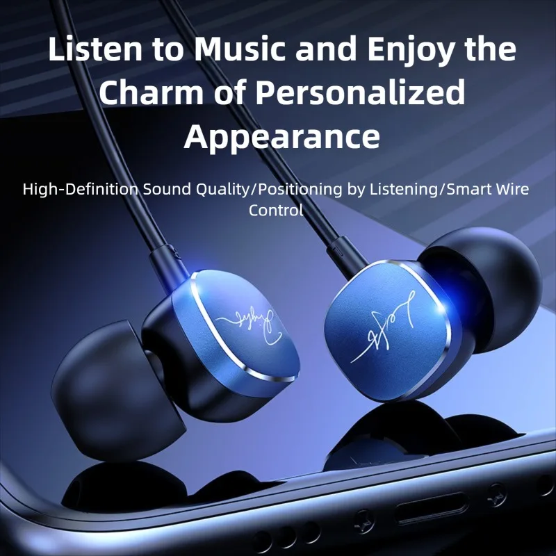 For Samsung Type C Wired Earphones HiFi Bass Surround Sound 3.5mm In-ear Headphones For iPhone 16 Galaxy Ultra S25 S24 Headsets - Imagen 5