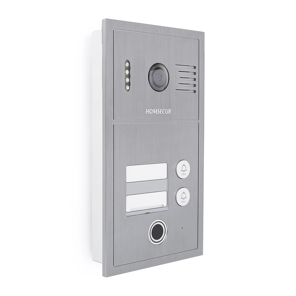 B19BP-H IP PoE Doorbell Camera Fingerprint RFID Access For HDK IP Series Video Door Phone System - Imagen 5