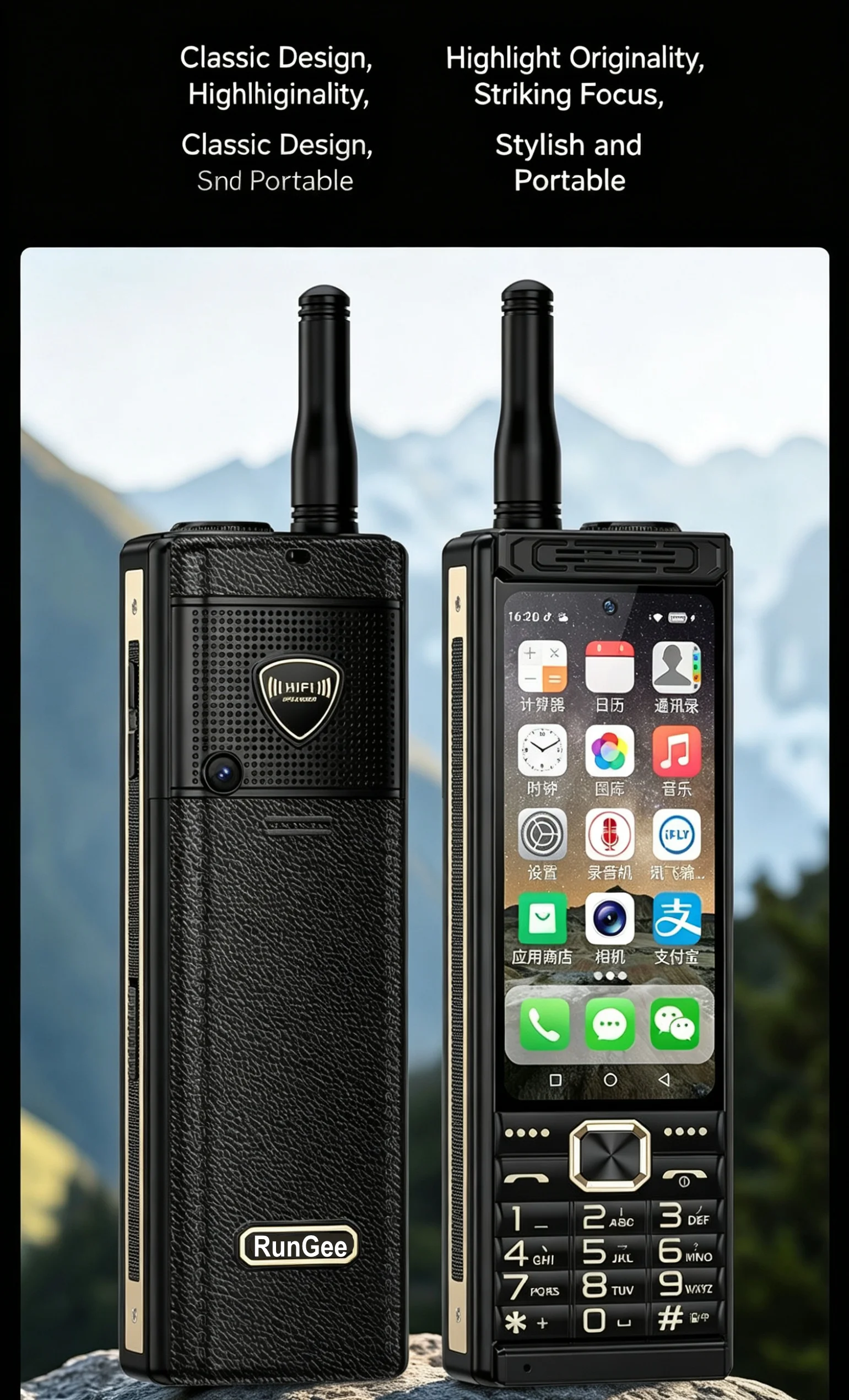 S26e6d26b3d1946e2a89b84b555d56683d Touch Screen 4G LTE Mobile Phone Android 13 4GB RAM 64GB ROM Fast Charging Dual SIM WiFi 5G/BT5.0/GPS