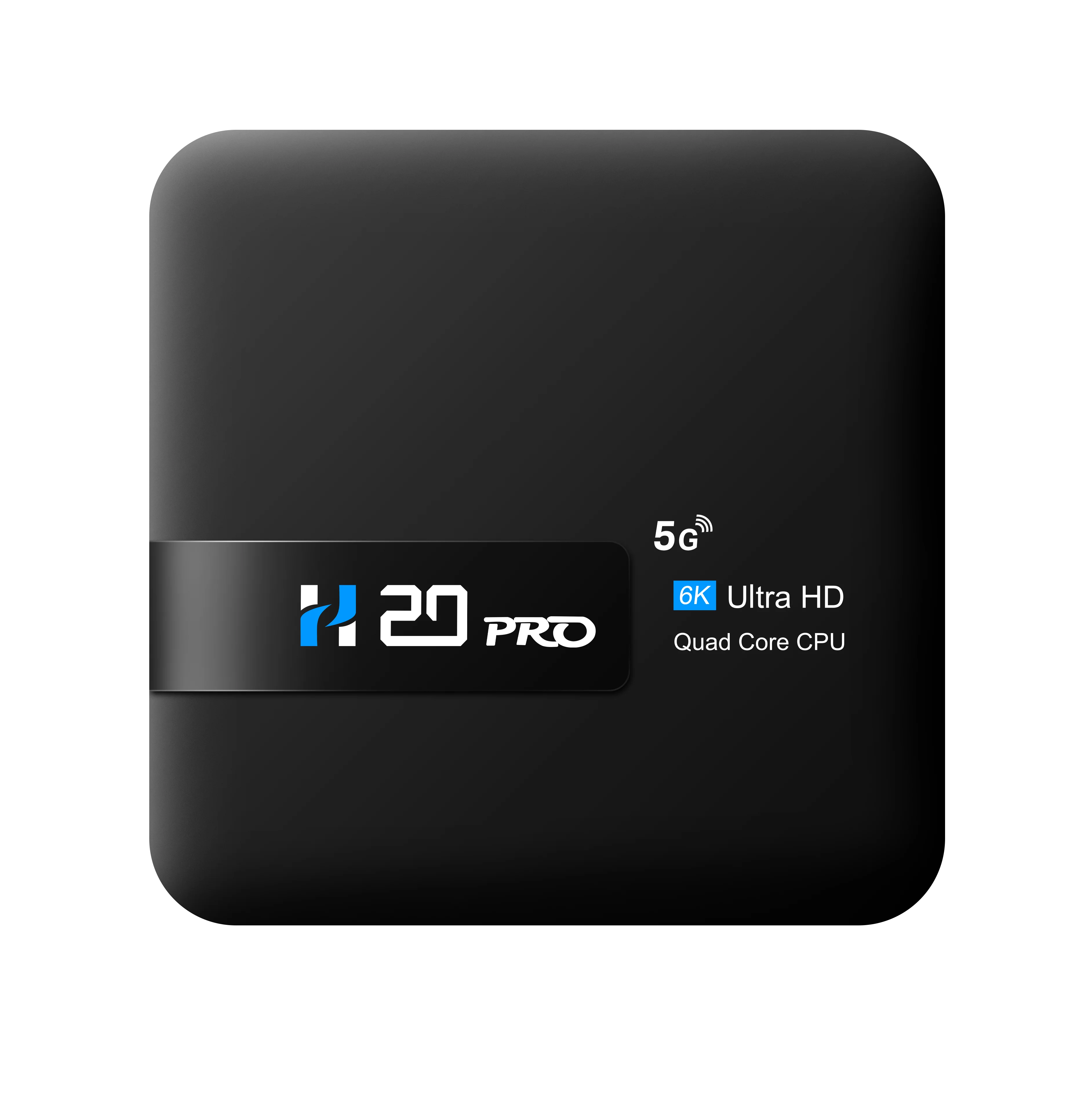 Focabo H20PRO Smart TV Box WiFi6 Android 14 6K 4K 3D Media Player TV Box 2.4G&5G WIFI Very Fast 1080P Set Top Box - Imagen 6