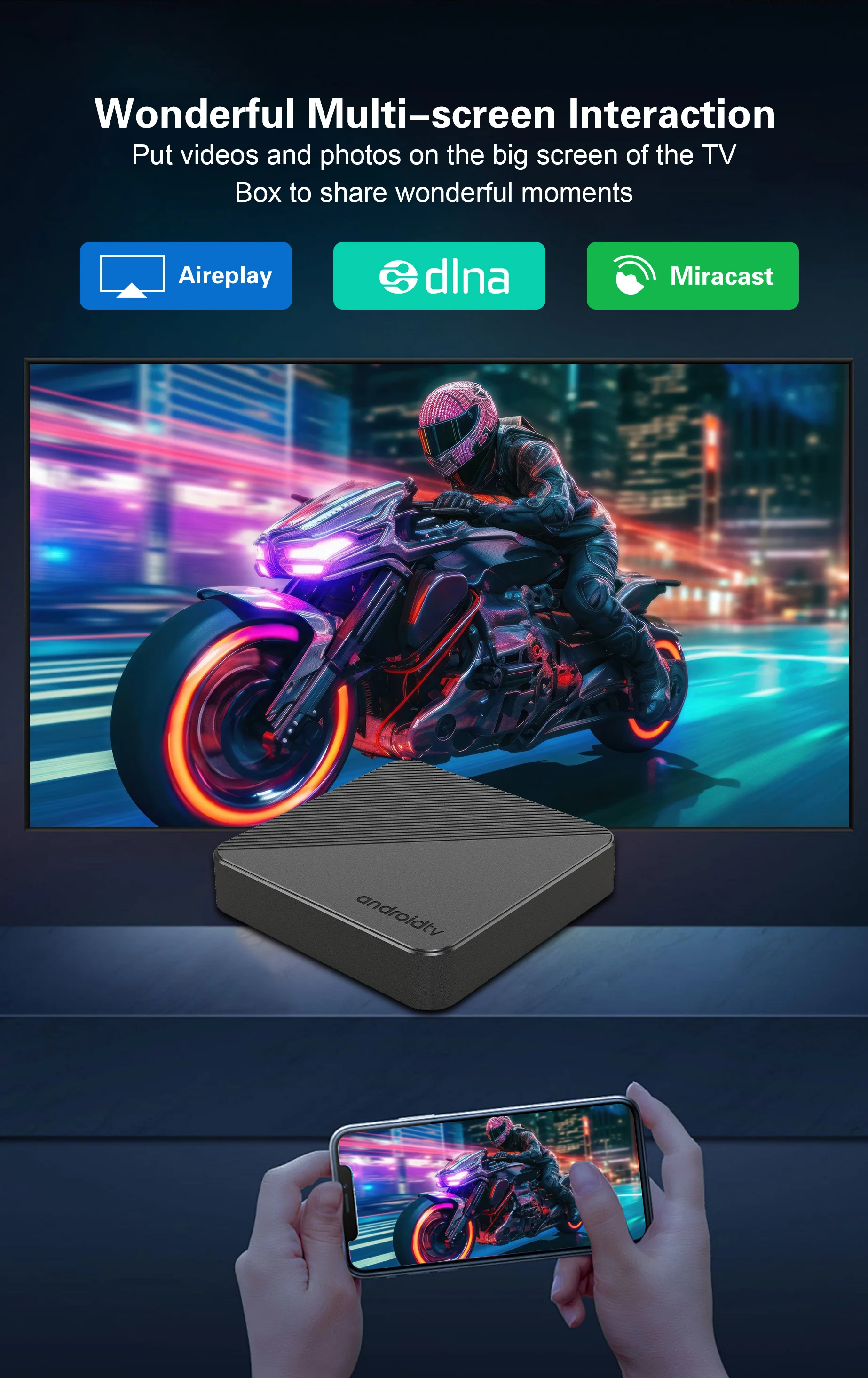 S2b3ece51c17b4bd1a54c1c1f97894b42R Box TV Smart Android 16 2026 T8 RK3518, WiFi6, Google Assistant, vidéo 8K, BT6.0, Netflix, 8 Go 128 Go, très rapide