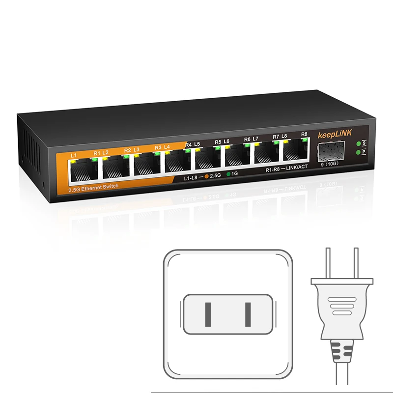 Switch with US Plug