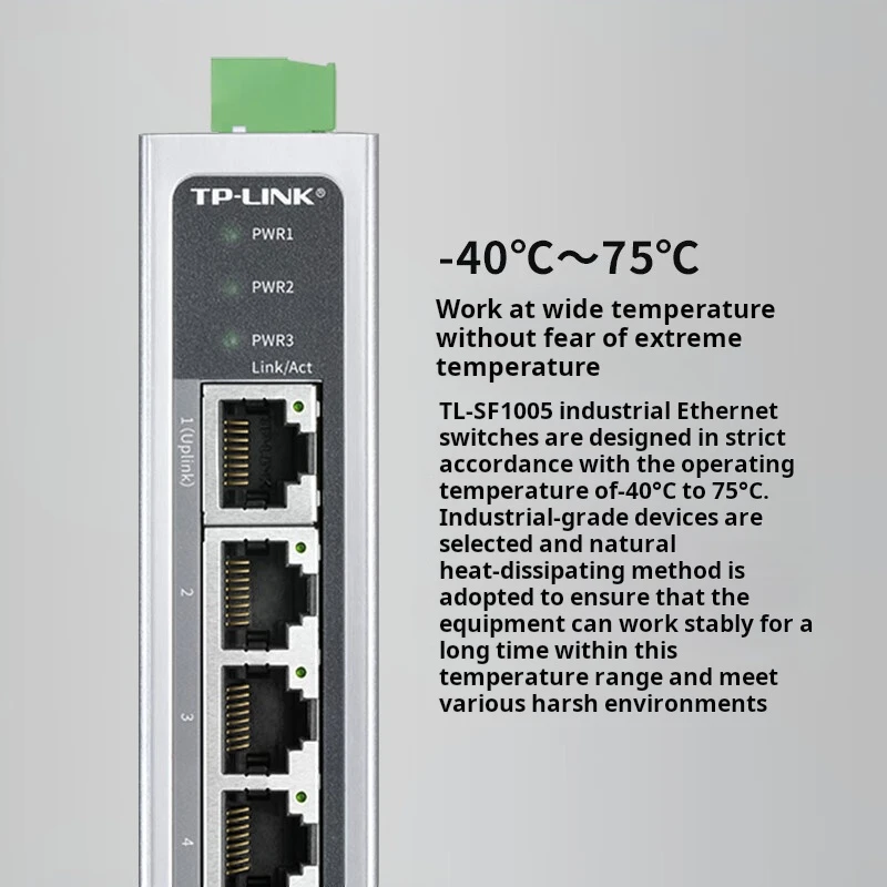 TP-LINK 5-port Industrial Ethernet Switch - Imagen 3