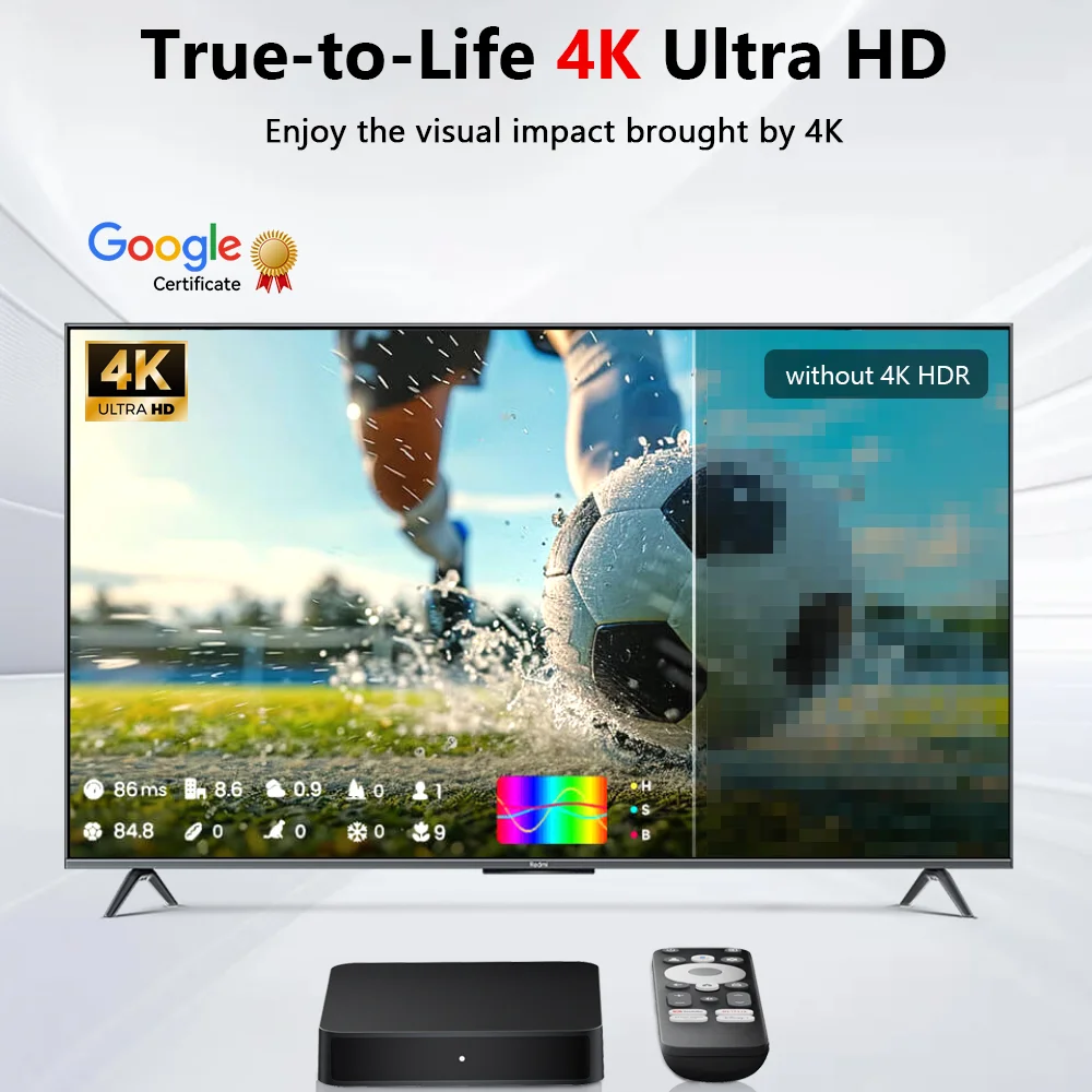 Dcolor GD2 Google Certified GTV 4K Smart Android 12 TV Box with S905Y4 Chip Supporting AV1 Decoding 2GB+32GB Memory - Image 6