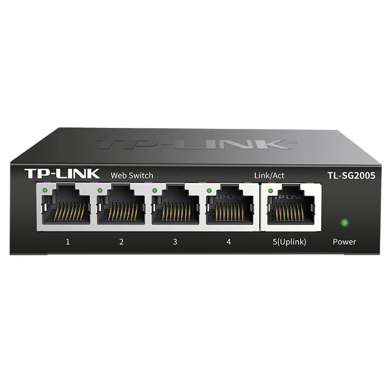 TP-LINK Cloud Switching TL-SG2005 Five-port Full Gigabit Web Network Management Cloud Management Switch Network Cable Splitter - Image 6