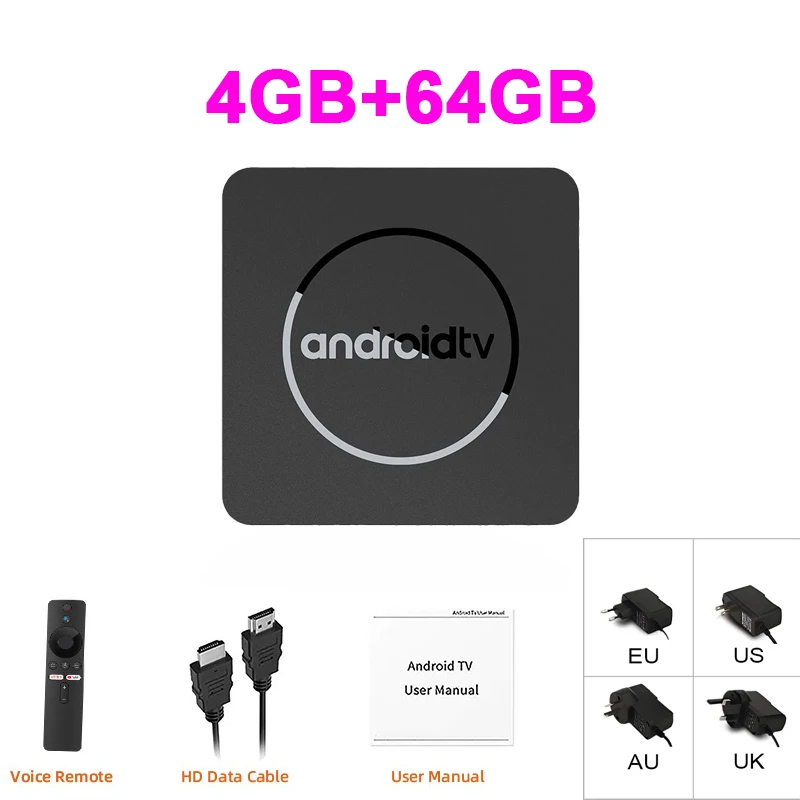 4GB 64GB