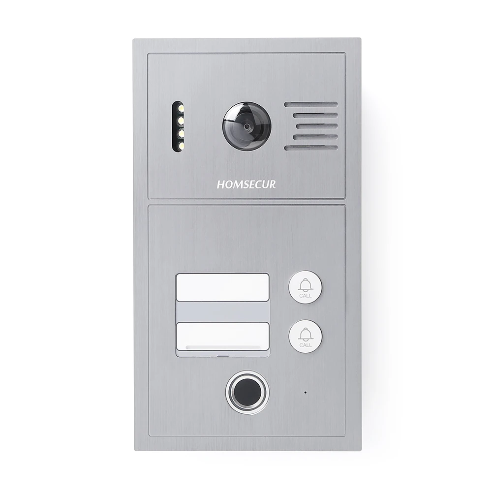 B19BP-H IP PoE Doorbell Camera Fingerprint RFID Access For HDK IP Series Video Door Phone System - Imagen 3