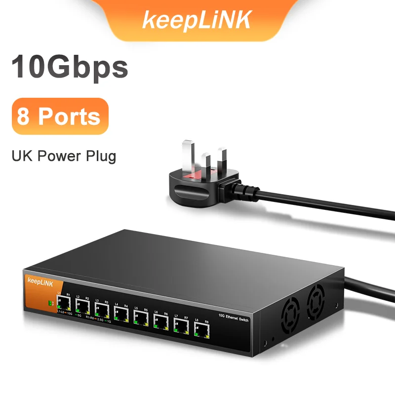 Switch with UK Plug