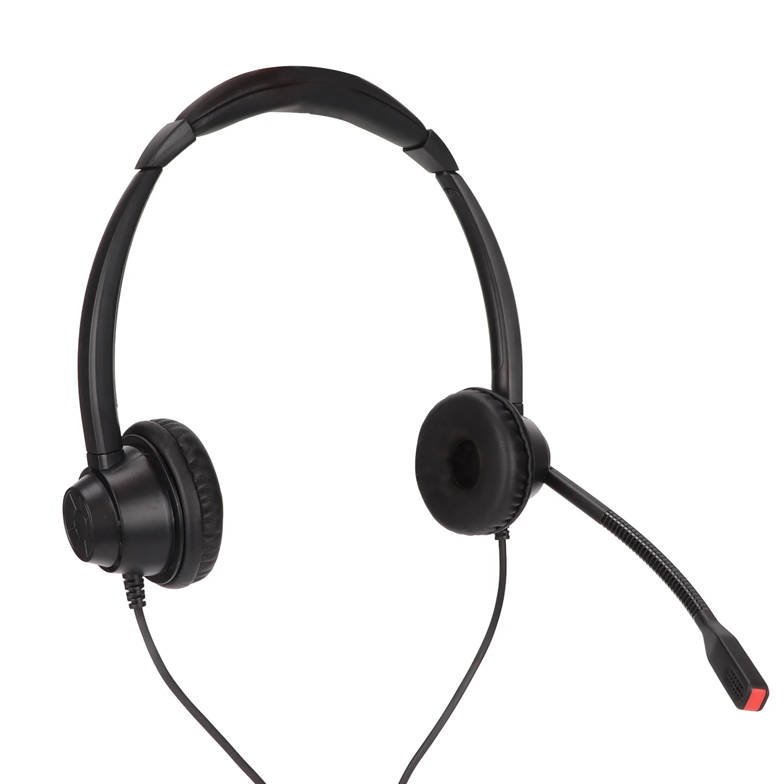 RJ9 Telephone Headset Noise Cancelling Binaural Corded Cell Phone Headphone with Mic for VOIP Phone Landline Telephone Headphone - Image 5