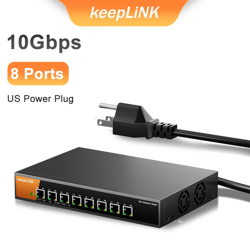 Switch with US Plug
