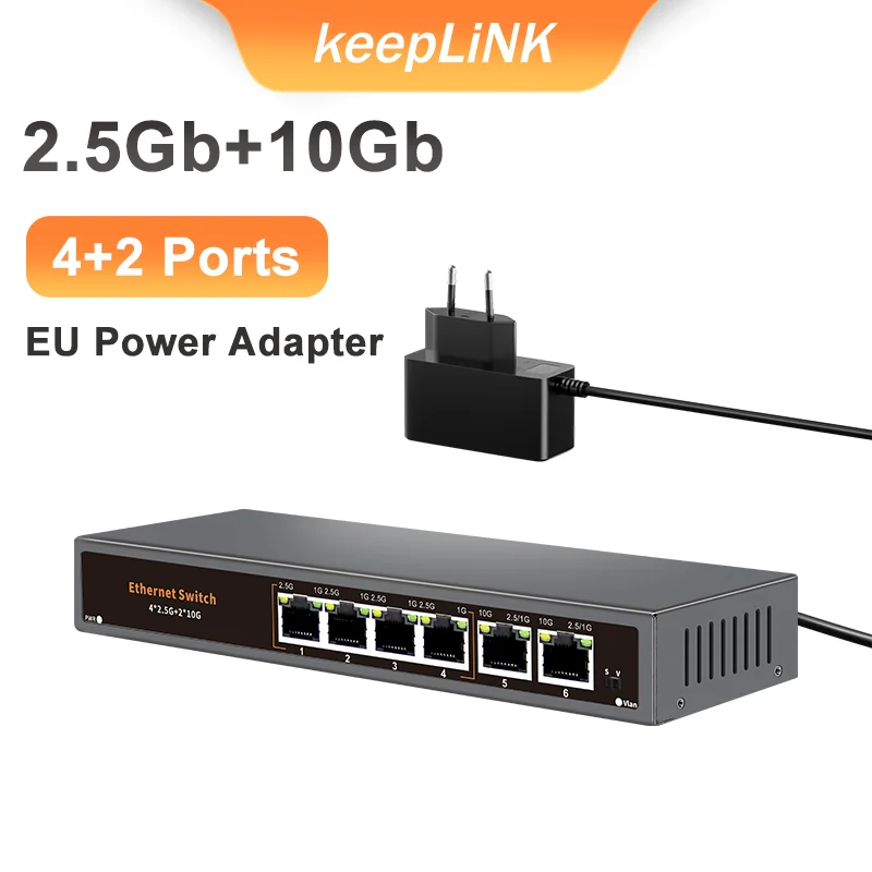 Switch with EU Plug