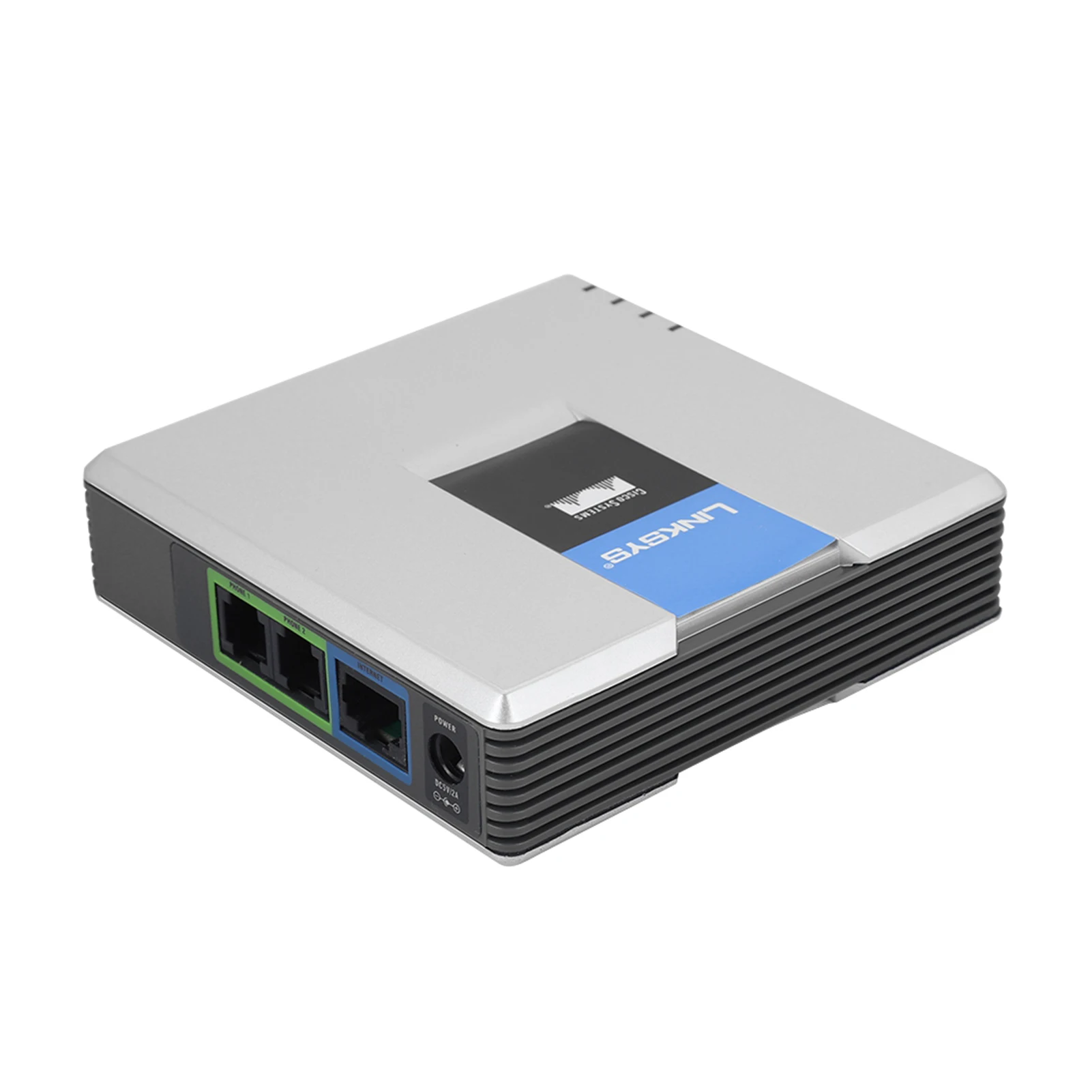 2 Ports Adapter SIP Gateway Internet Phone Adapter VoIP Gateway Internet Phone 2 Ports Adapter SIP RJ45 Cable For Linksys PAP2T - Imagen 5