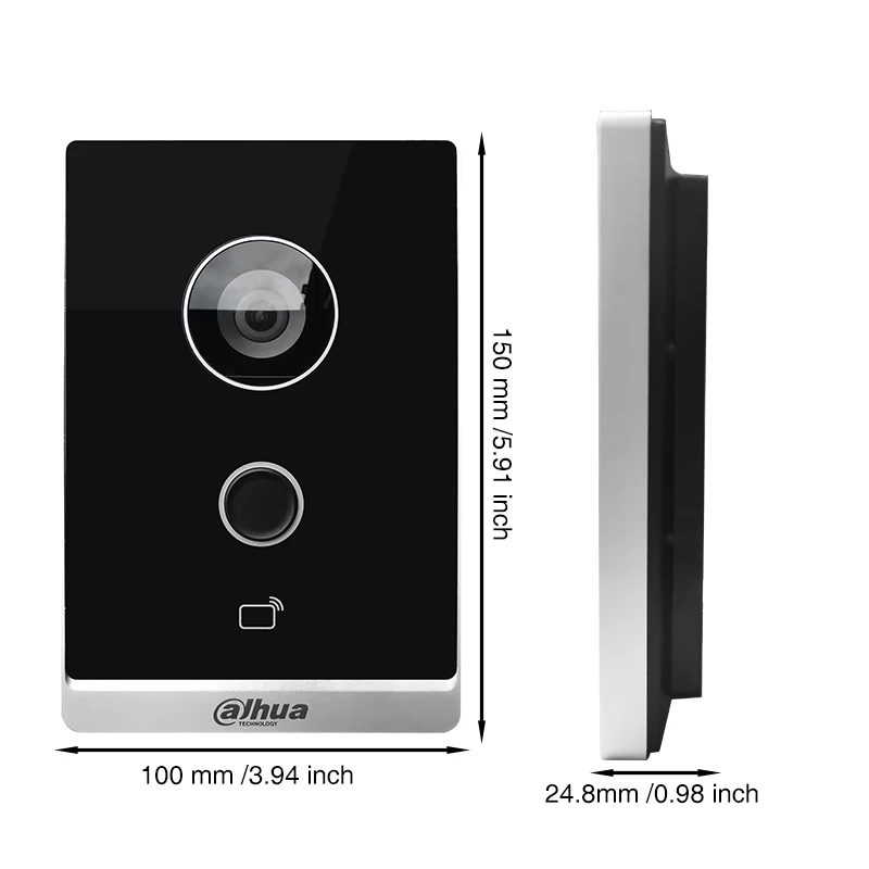 Dahua 7 inch Wifi Touch Monitor VTH2621G-WP Wireless Video DoorPhone Doorbell VTO2211G-WP Station 1080P PoE Intercom System Kit - Image 5