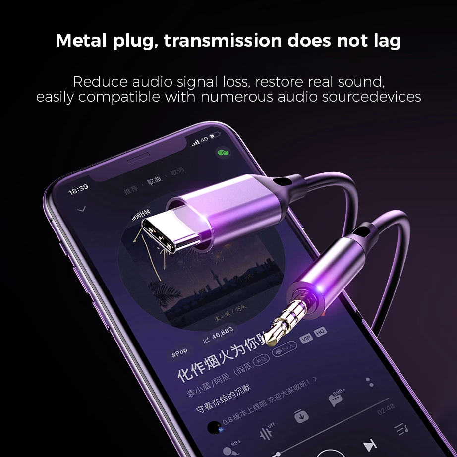 For Samsung Type C Wired Earphones HiFi Bass Surround Sound 3.5mm In-ear Headphones For iPhone 16 Galaxy Ultra S25 S24 Headsets - Imagen 4