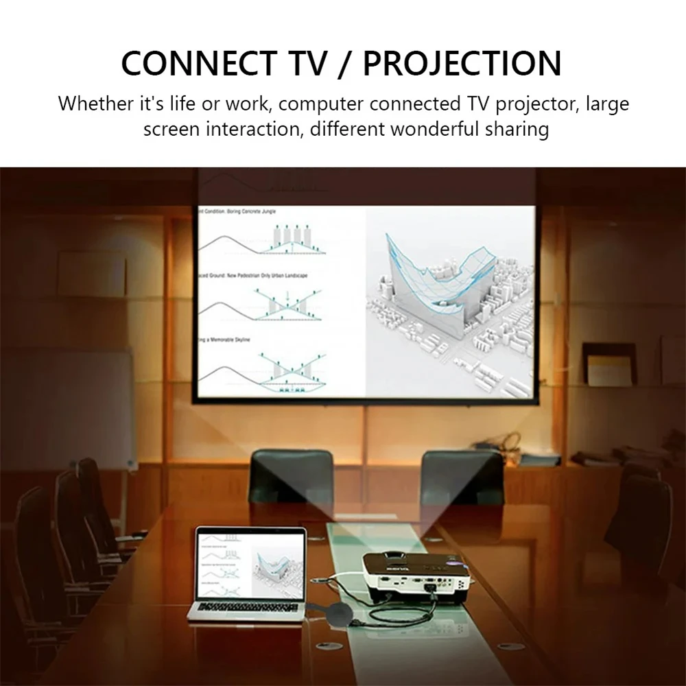 Portable G2 Miracast Anycast WiFi Display Dongle 1080P HDMI Wireless Screen Mirroring Adapter for iOS Android Phone Projector TV - Imagen 6