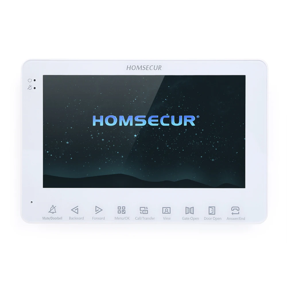 HOMSECUR 2 Wire Video Doorbell Intercom External Memory Recording&Photo - Imagen 4
