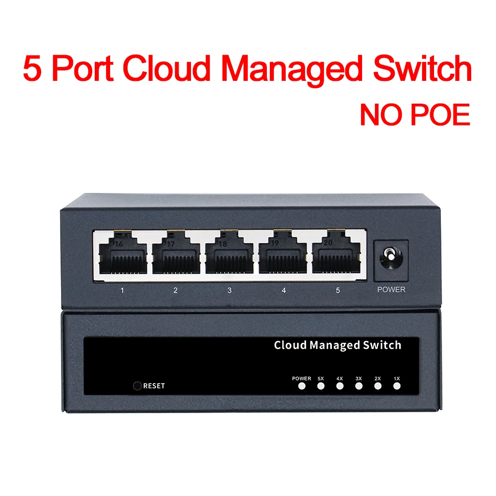 5Ports NO POE