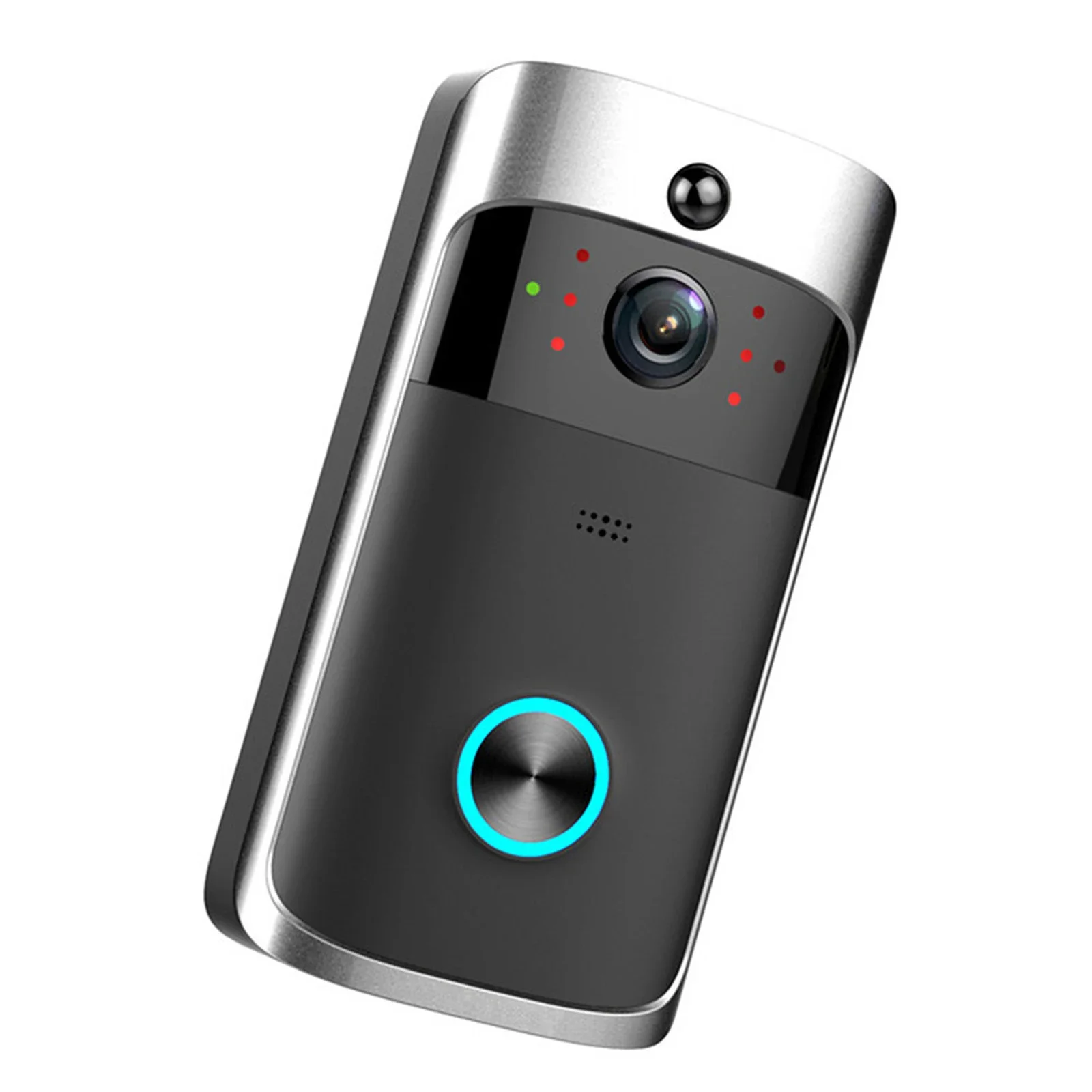 2026 Nouveau V5 Sonnette vidéo WiFi sans fil 1080P, interphone vocal, caméra smart étanche, sécurité domestique, portier – Image 6