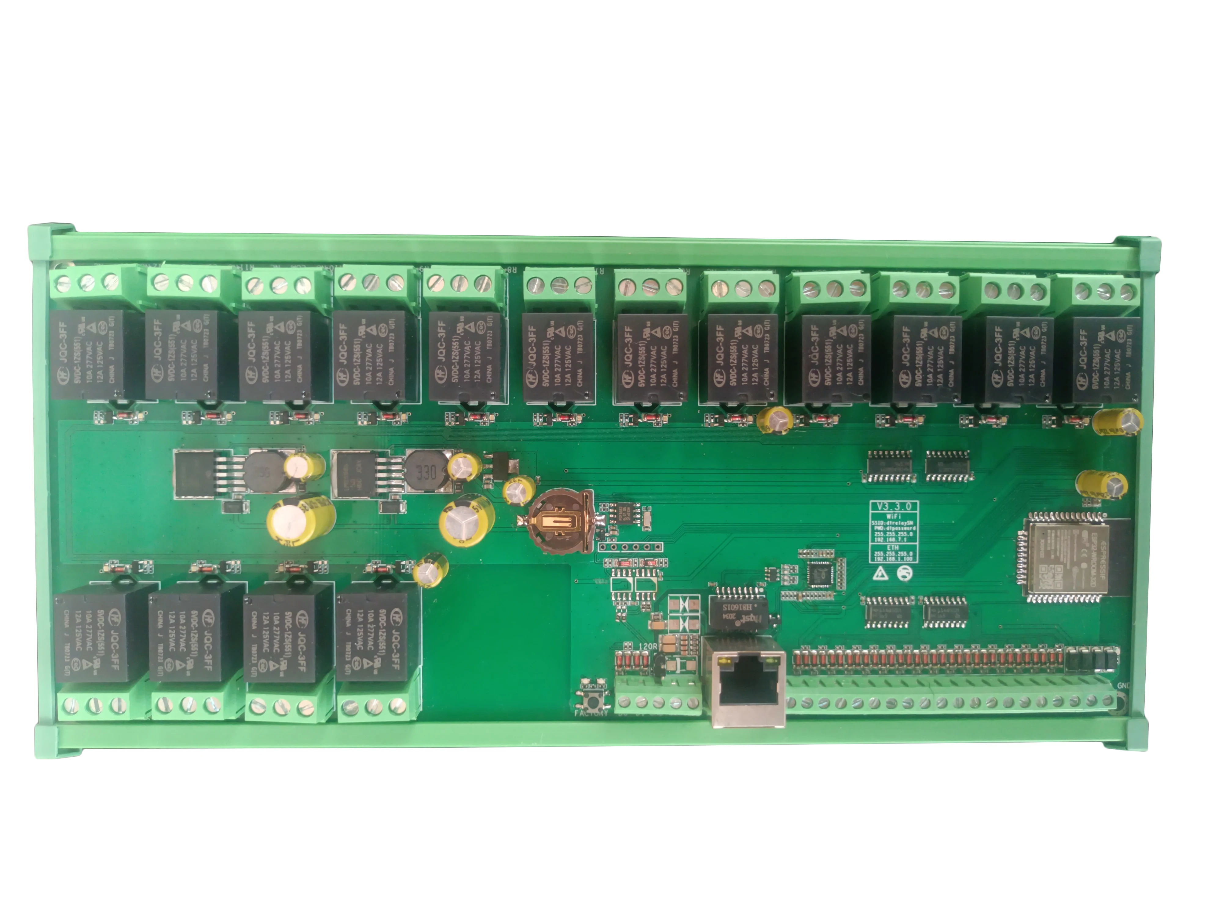Ethernet Relay Board 16 32 Channel ESP32 WIFI MQTT Home Assistant Domoticz OpenHAB Digital Input Smart Switch - Imagen 6